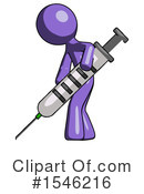 Purple Design Mascot Clipart #1546216 by Leo Blanchette