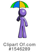 Purple Design Mascot Clipart #1546289 by Leo Blanchette