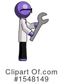 Purple Design Mascot Clipart #1548149 by Leo Blanchette