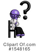 Purple Design Mascot Clipart #1548165 by Leo Blanchette