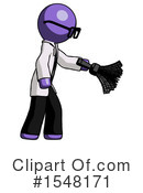 Purple Design Mascot Clipart #1548171 by Leo Blanchette