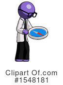 Purple Design Mascot Clipart #1548181 by Leo Blanchette
