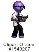 Purple Design Mascot Clipart #1548207 by Leo Blanchette