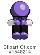 Purple Design Mascot Clipart #1548214 by Leo Blanchette