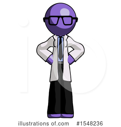 Royalty-Free (RF) Purple Design Mascot Clipart Illustration by Leo Blanchette - Stock Sample #1548236