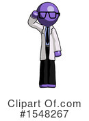 Purple Design Mascot Clipart #1548267 by Leo Blanchette