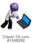 Purple Design Mascot Clipart #1548292 by Leo Blanchette