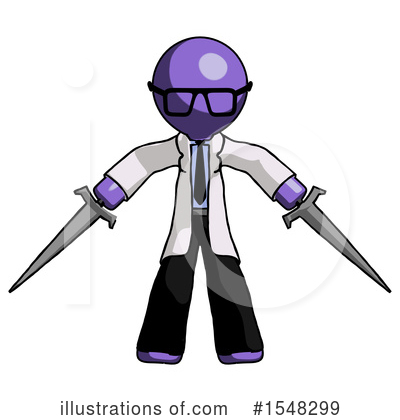 Royalty-Free (RF) Purple Design Mascot Clipart Illustration by Leo Blanchette - Stock Sample #1548299