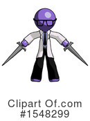 Purple Design Mascot Clipart #1548299 by Leo Blanchette