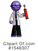 Purple Design Mascot Clipart #1548307 by Leo Blanchette