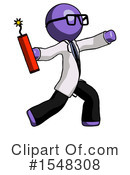 Purple Design Mascot Clipart #1548308 by Leo Blanchette