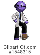 Purple Design Mascot Clipart #1548315 by Leo Blanchette