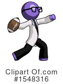 Purple Design Mascot Clipart #1548316 by Leo Blanchette