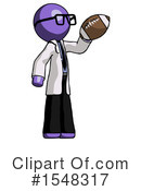 Purple Design Mascot Clipart #1548317 by Leo Blanchette