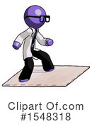 Purple Design Mascot Clipart #1548318 by Leo Blanchette