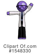 Purple Design Mascot Clipart #1548330 by Leo Blanchette