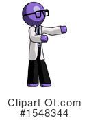 Purple Design Mascot Clipart #1548344 by Leo Blanchette