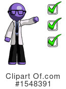 Purple Design Mascot Clipart #1548391 by Leo Blanchette