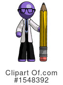 Purple Design Mascot Clipart #1548392 by Leo Blanchette