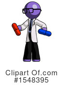 Purple Design Mascot Clipart #1548395 by Leo Blanchette