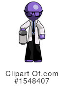 Purple Design Mascot Clipart #1548407 by Leo Blanchette