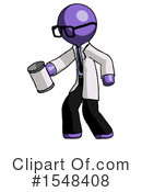 Purple Design Mascot Clipart #1548408 by Leo Blanchette