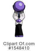 Purple Design Mascot Clipart #1548410 by Leo Blanchette