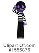 Purple Design Mascot Clipart #1556876 by Leo Blanchette