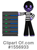 Purple Design Mascot Clipart #1556933 by Leo Blanchette