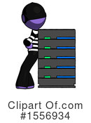 Purple Design Mascot Clipart #1556934 by Leo Blanchette