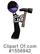 Purple Design Mascot Clipart #1556942 by Leo Blanchette