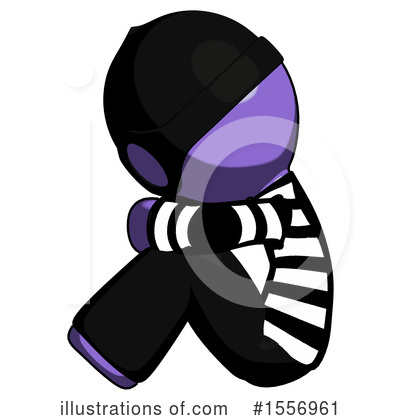 Royalty-Free (RF) Purple Design Mascot Clipart Illustration by Leo Blanchette - Stock Sample #1556961