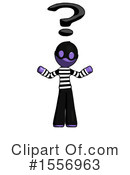Purple Design Mascot Clipart #1556963 by Leo Blanchette
