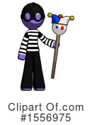 Purple Design Mascot Clipart #1556975 by Leo Blanchette