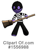 Purple Design Mascot Clipart #1556988 by Leo Blanchette