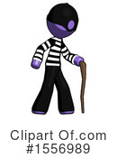 Purple Design Mascot Clipart #1556989 by Leo Blanchette