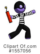 Purple Design Mascot Clipart #1557056 by Leo Blanchette
