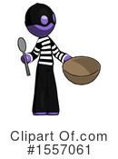 Purple Design Mascot Clipart #1557061 by Leo Blanchette