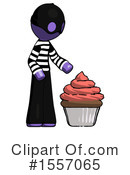 Purple Design Mascot Clipart #1557065 by Leo Blanchette