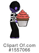 Purple Design Mascot Clipart #1557066 by Leo Blanchette