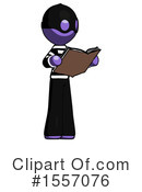 Purple Design Mascot Clipart #1557076 by Leo Blanchette