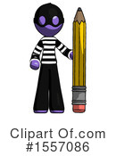 Purple Design Mascot Clipart #1557086 by Leo Blanchette
