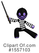Purple Design Mascot Clipart #1557103 by Leo Blanchette