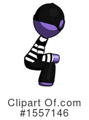 Purple Design Mascot Clipart #1557146 by Leo Blanchette