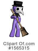 Purple Design Mascot Clipart #1565315 by Leo Blanchette