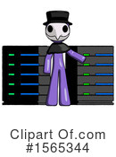 Purple Design Mascot Clipart #1565344 by Leo Blanchette