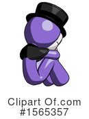 Purple Design Mascot Clipart #1565357 by Leo Blanchette