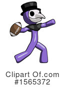 Purple Design Mascot Clipart #1565372 by Leo Blanchette