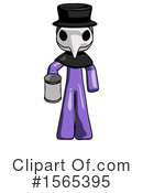 Purple Design Mascot Clipart #1565395 by Leo Blanchette