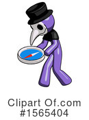 Purple Design Mascot Clipart #1565404 by Leo Blanchette